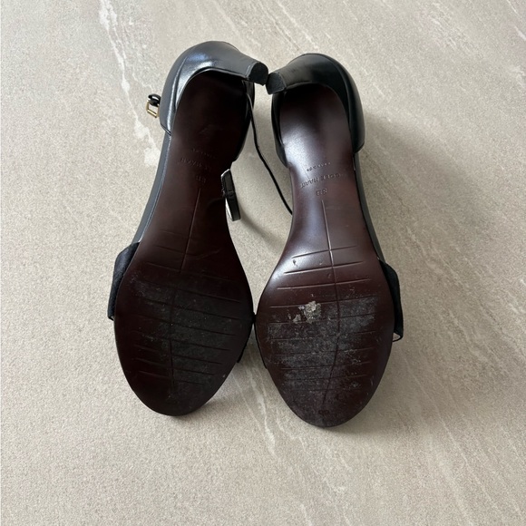 Cole Haan Elegant Black Heels with Ankle Strap SZ 8 - Picture 4 of 6
